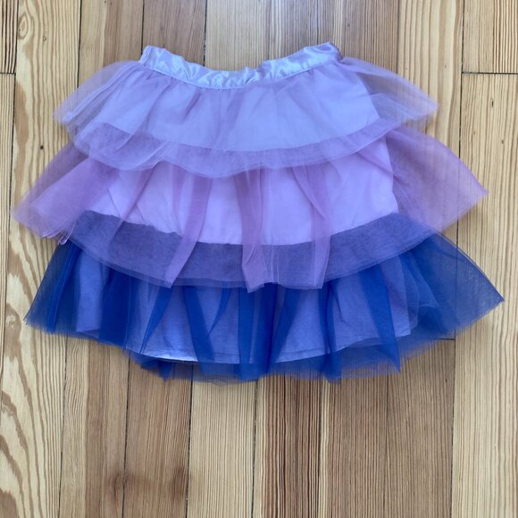 Janie and Jack Other - Janie and Jack Ombre Tiered Tulle Tutu Skirt - Periwinkle/Blue - Size 5